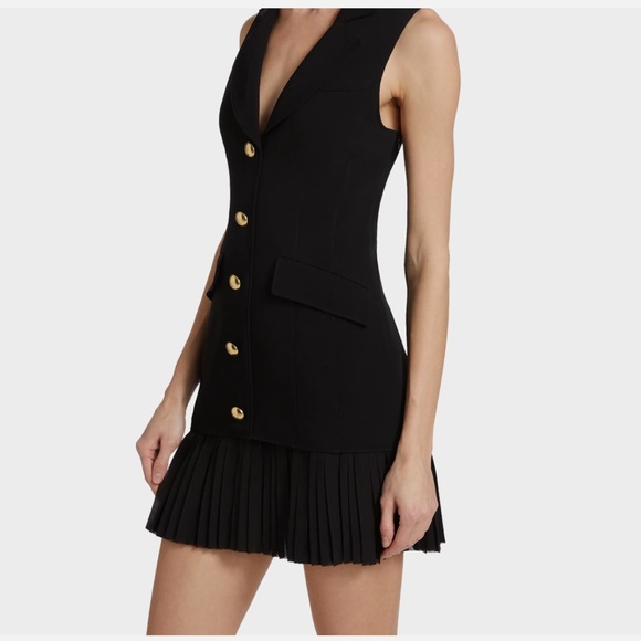 Cinq a Sept Regan Blazer Minidress Black - Picture 3 of 10